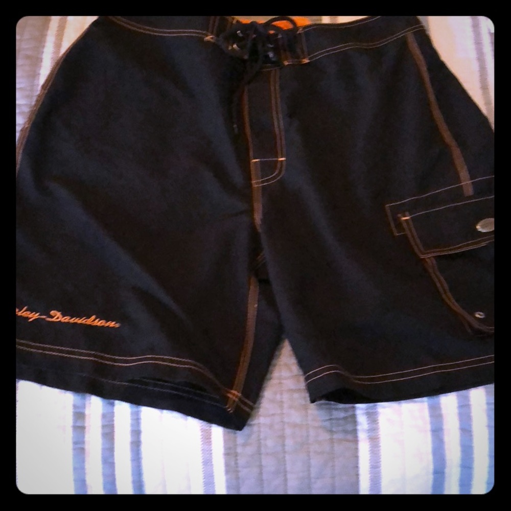 Harley Davidson Swimming Trunks
